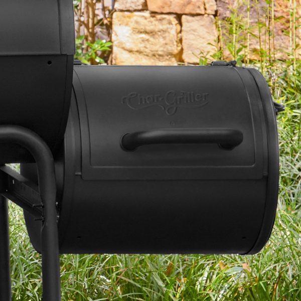 Char-Griller Portable Charcoal Grill & Side Fire Box - Image 4