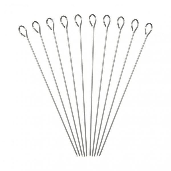 Barbecue pennen rvs 30cm