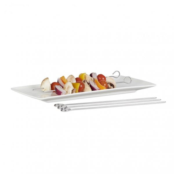 Barbecue pennen rvs 30cm - Afbeelding 2