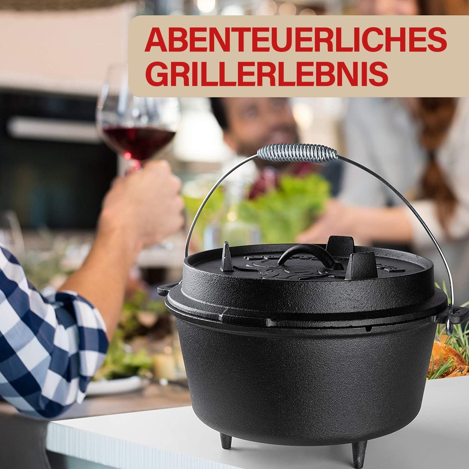 Buffalo Dutch Oven 7,5L - Afbeelding 3