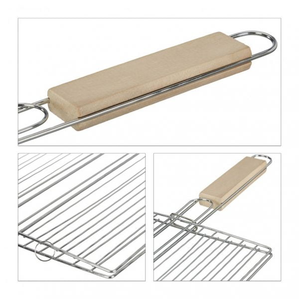 Grillkorf rvs 40cm - Image 2