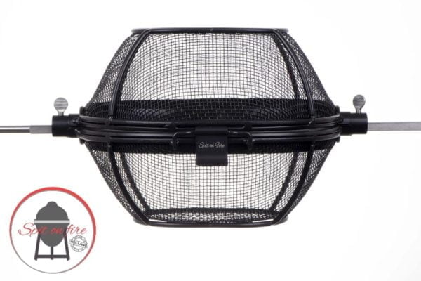 The Spit on Fire draaispit Basket Medium