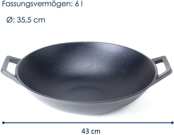 Gietijzeren Wok - Image 2